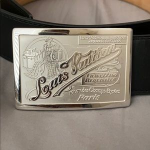 Louis Vuitton belt and buckle